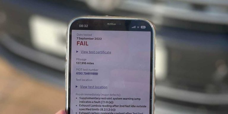 mot failed to notice movement